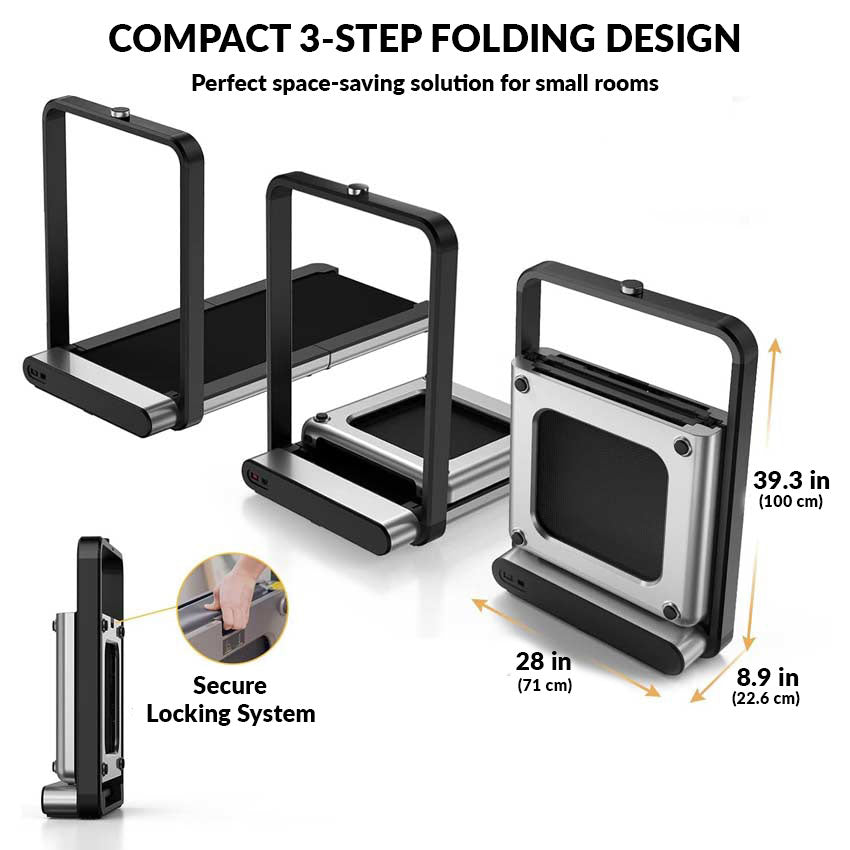 FlexiaFit™ - Foldable Treadmill 2-in-1